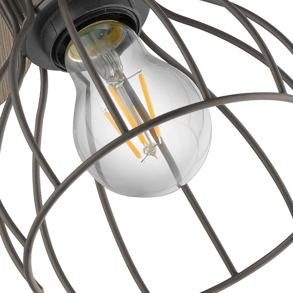 Spot de mur rural Sambatello Eglo 9002759981341