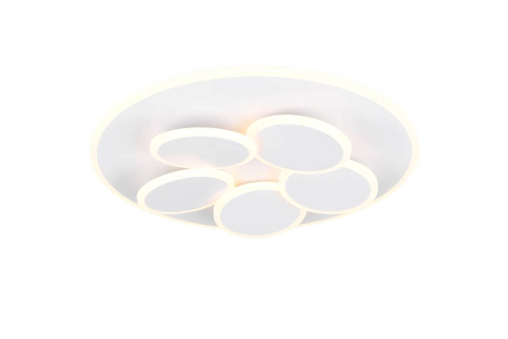 Plafonnier moderne Mandala blanc Ø 48cm