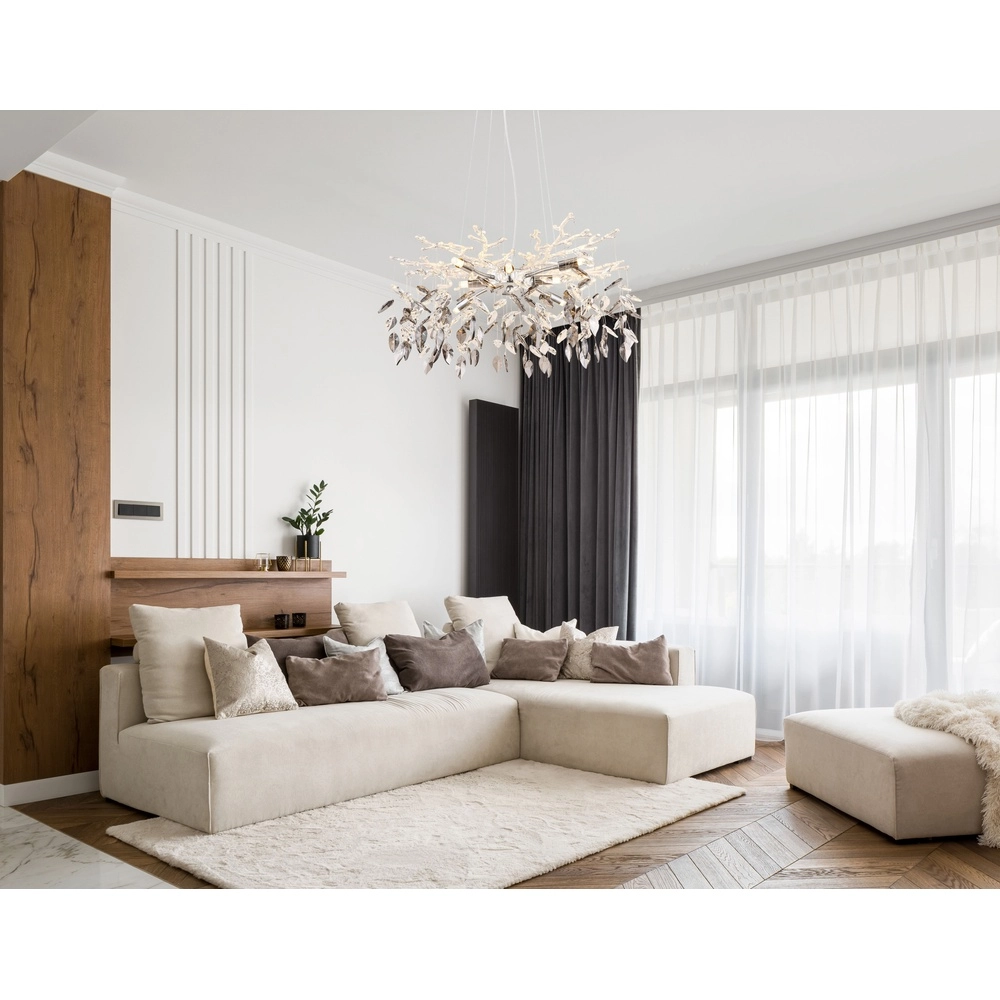 Lampe suspendue Danna Chrome Globo 9007371457809