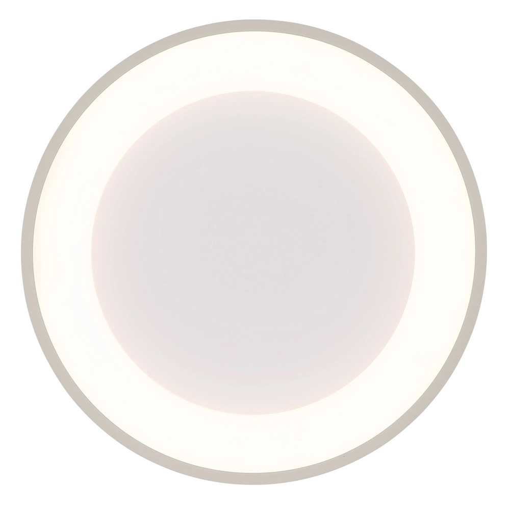 Plafonnier moderne Gallegos brun sable Ø 38cm Globo 9007371578955