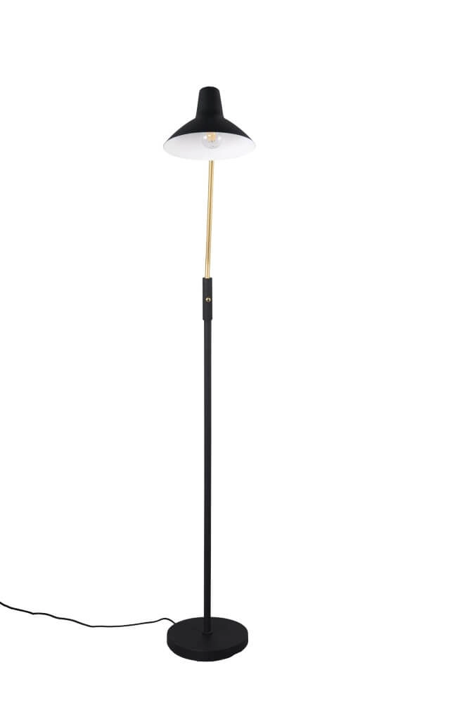 Lampe de lecture sur pied Traveller noir Trio 4017807613735