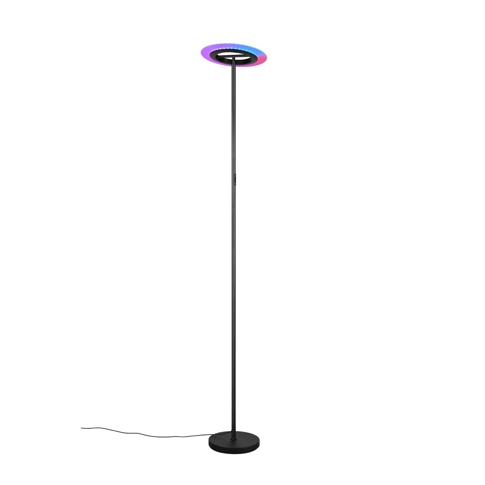 Lampadaire design Samba Noir RGB Trio 4017807653229
