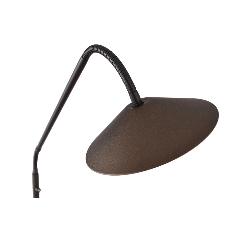 Lampe de lecture au sol Ceppo noir avec brun cacao Masterlight 8718121348063