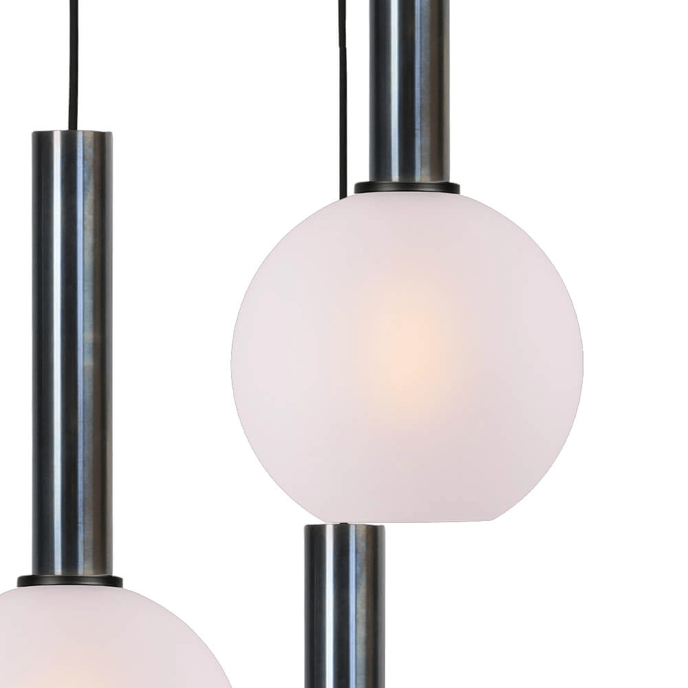 Lampe suspendue Vide Bella 2 5 lumières avec lentilles blanches Masterlight 8718121344485