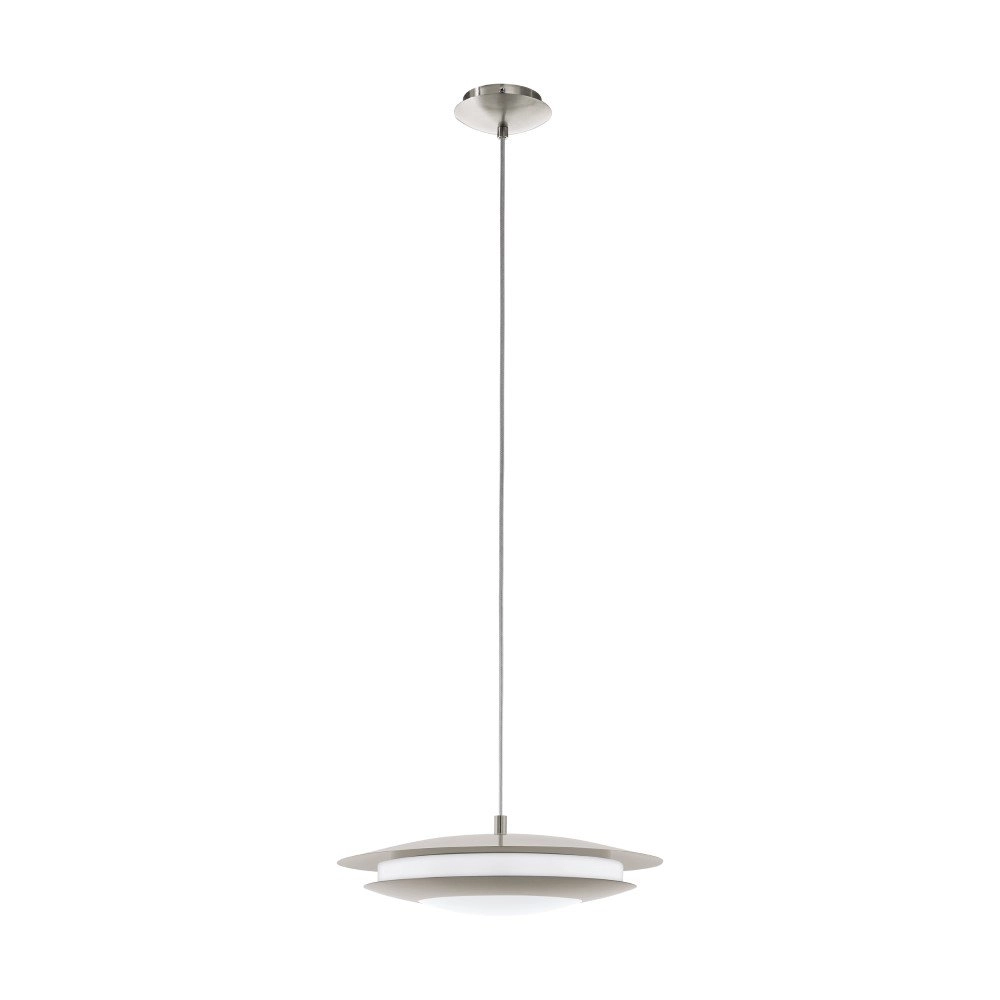 Lampe à suspension en acier inoxydable Moneva-C Ø40cm Eglo 9002759980436