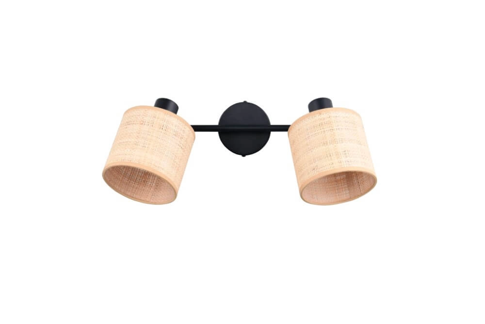 Plafonnier 2 lumières Aimee avec des bouchons de crème Trio 4017807637342