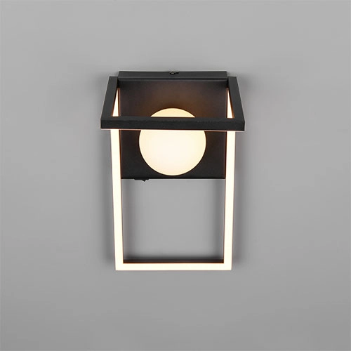 Lampe murale de conception Arola Noir Trio 4017807683530