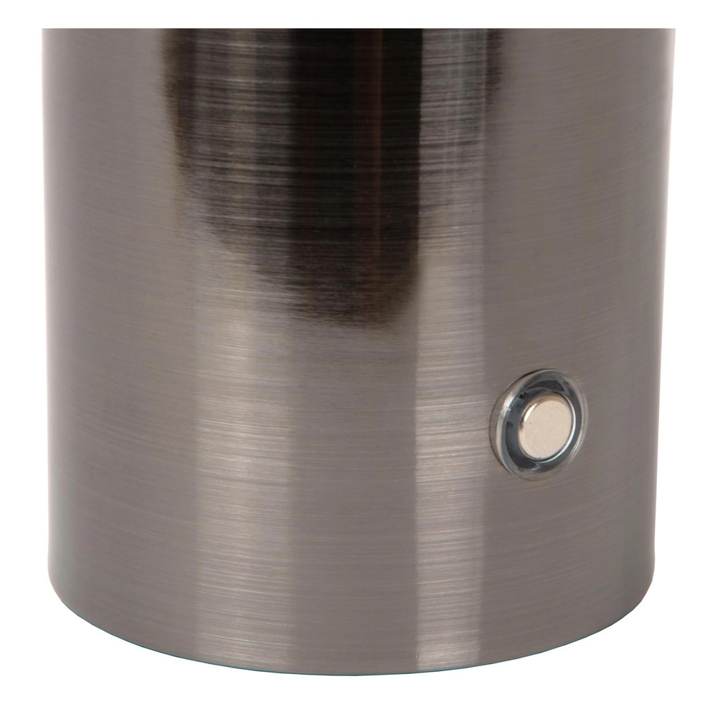 Lampe de table rechargeable Vivo Matt Chrome Lucide 5411212520852