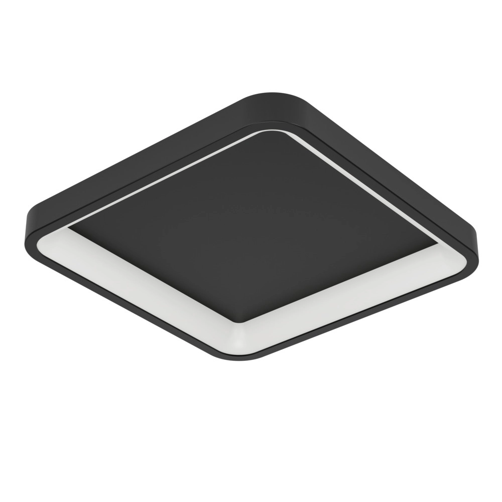 Plafonnier carré Loretello-Z Noir intelligent Plafonnier carré Loretello-Z Noir intelligent