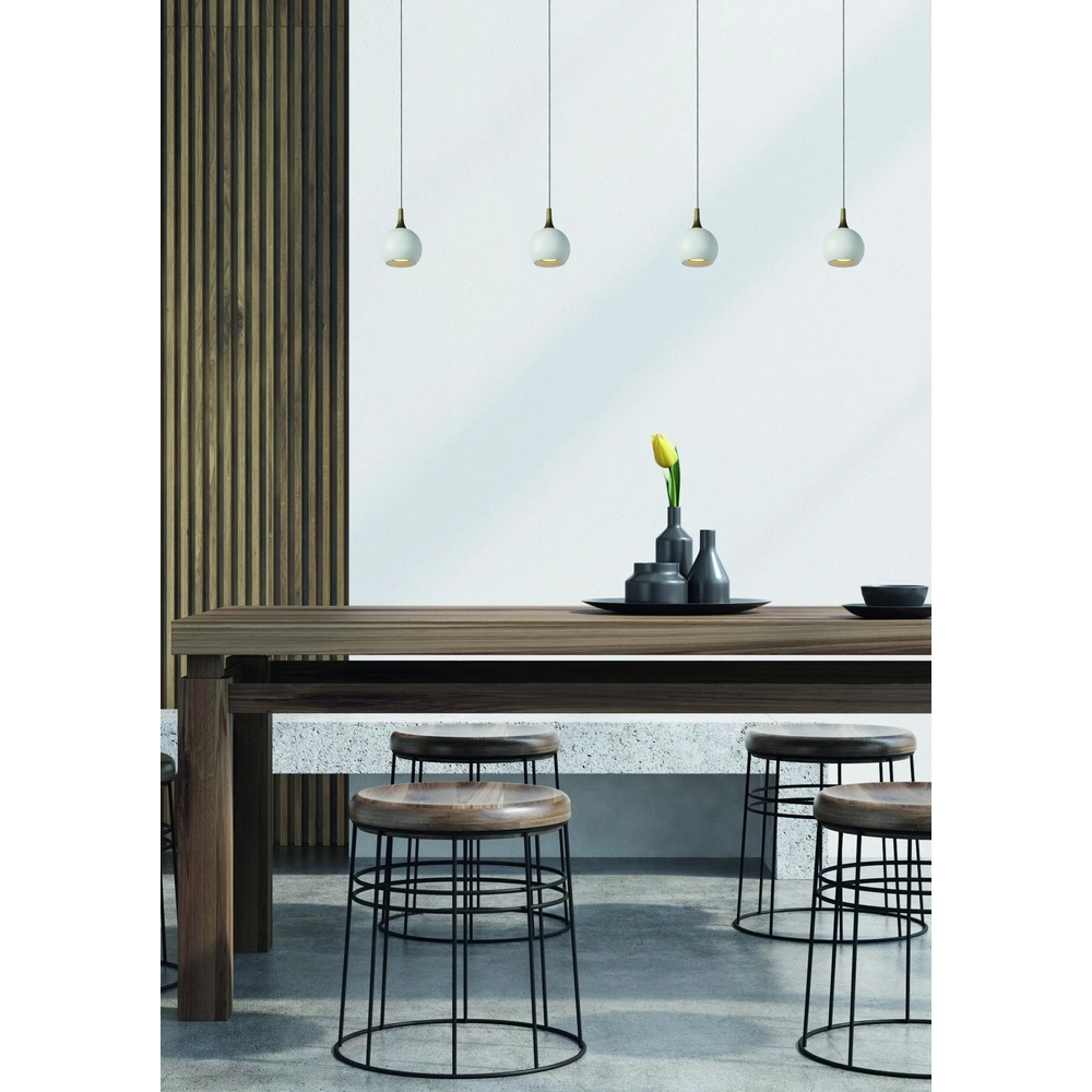 Lampe pendante de conception Favori Blanc 4 lumières Lucide 5411212093103
