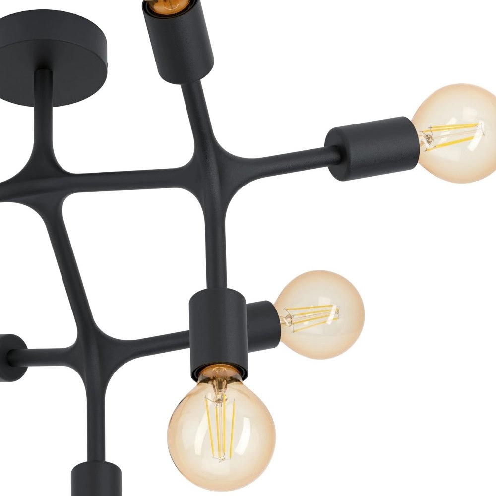 Plafonnier de chambre Bocadella 1 spider Eglo 9002759983185