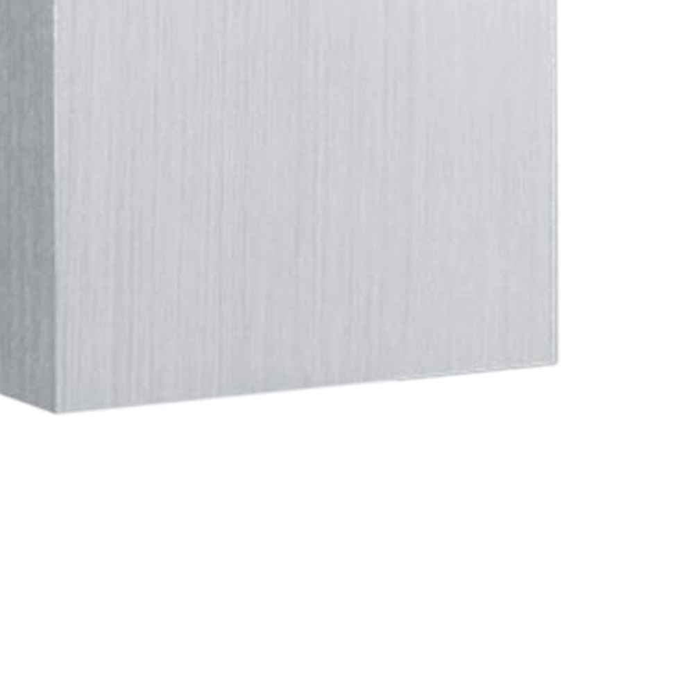 Spot mural LED Louis Haut - Bas gris métallisé Trio 4017807371765