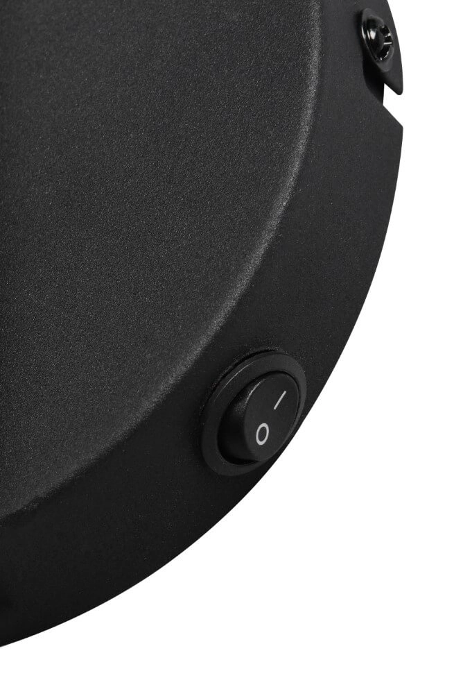 Applique murale en rotin Hive avec noir Trio 4017807637212