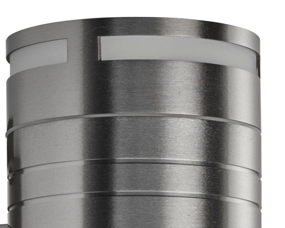 Spot mural en acier inoxydable Splot Up - Down 2x3s Searchlight 5053423076614