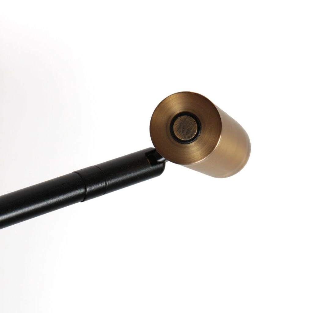 Lampe de table Lumo noir avec or Steinhauer 8712746184600