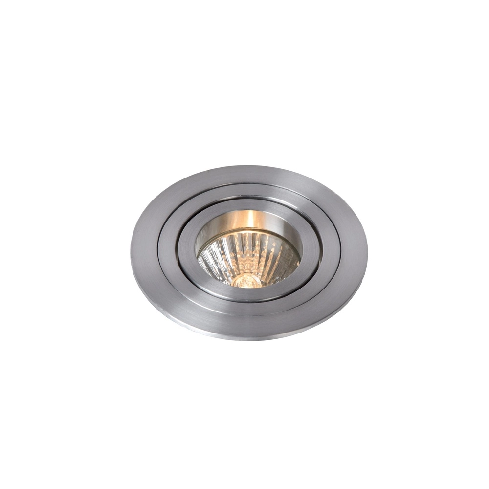 Projecteur encastré Tube chrome Ø 9,2cm Lucide 5411212220868