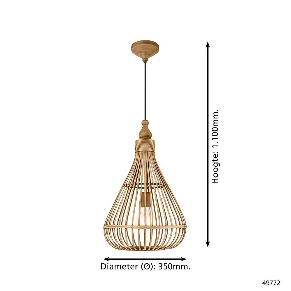 Lampe à suspension Amsfield 35cm Eglo 9002759497729