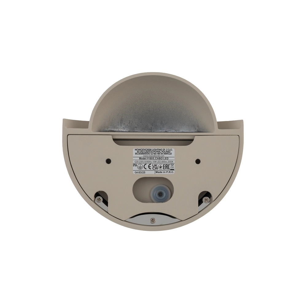 Lampe murale de conception Cabo Led brun sable Lyora 5903139118057