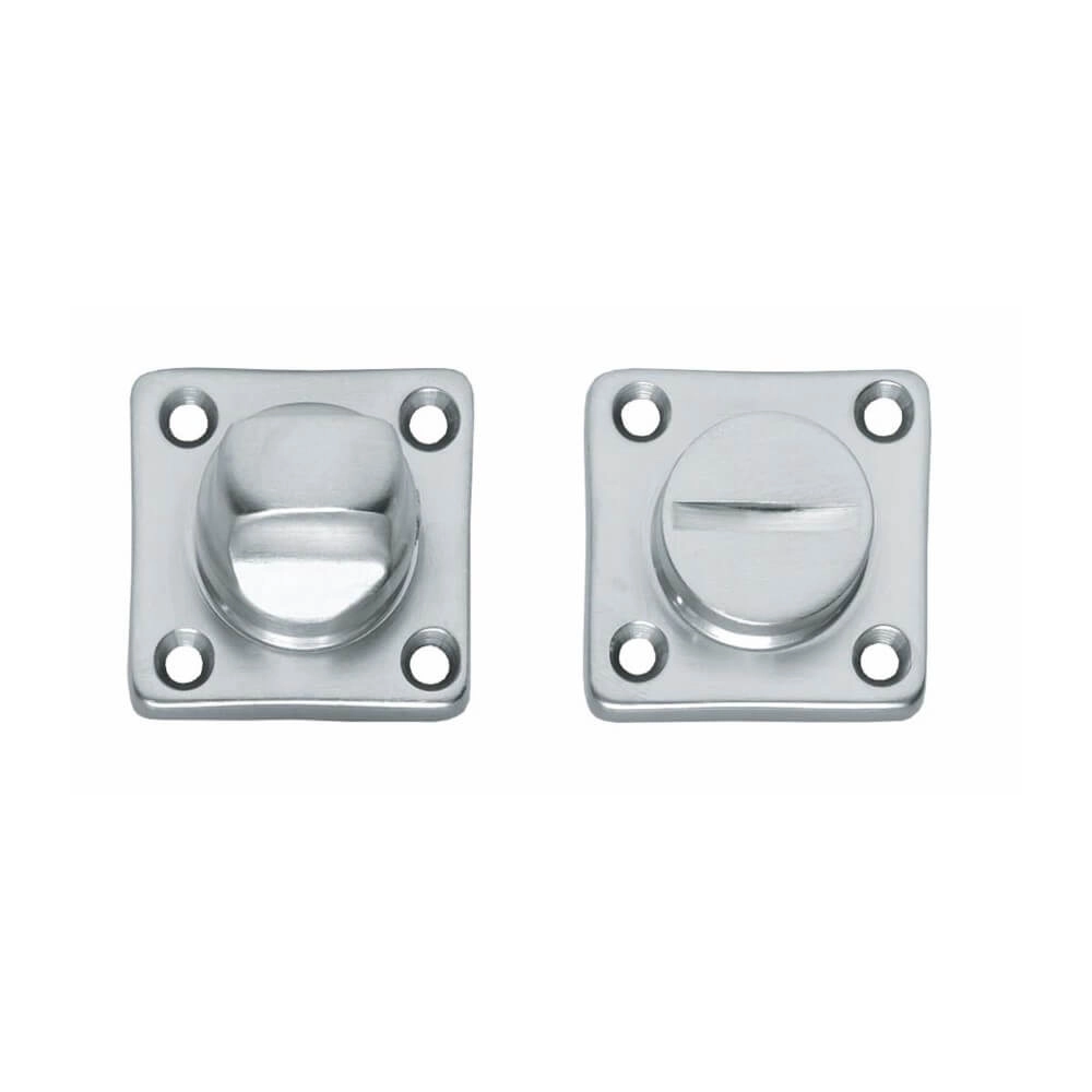 Fermeture des toilettes Tira Trou de vis chrome mat