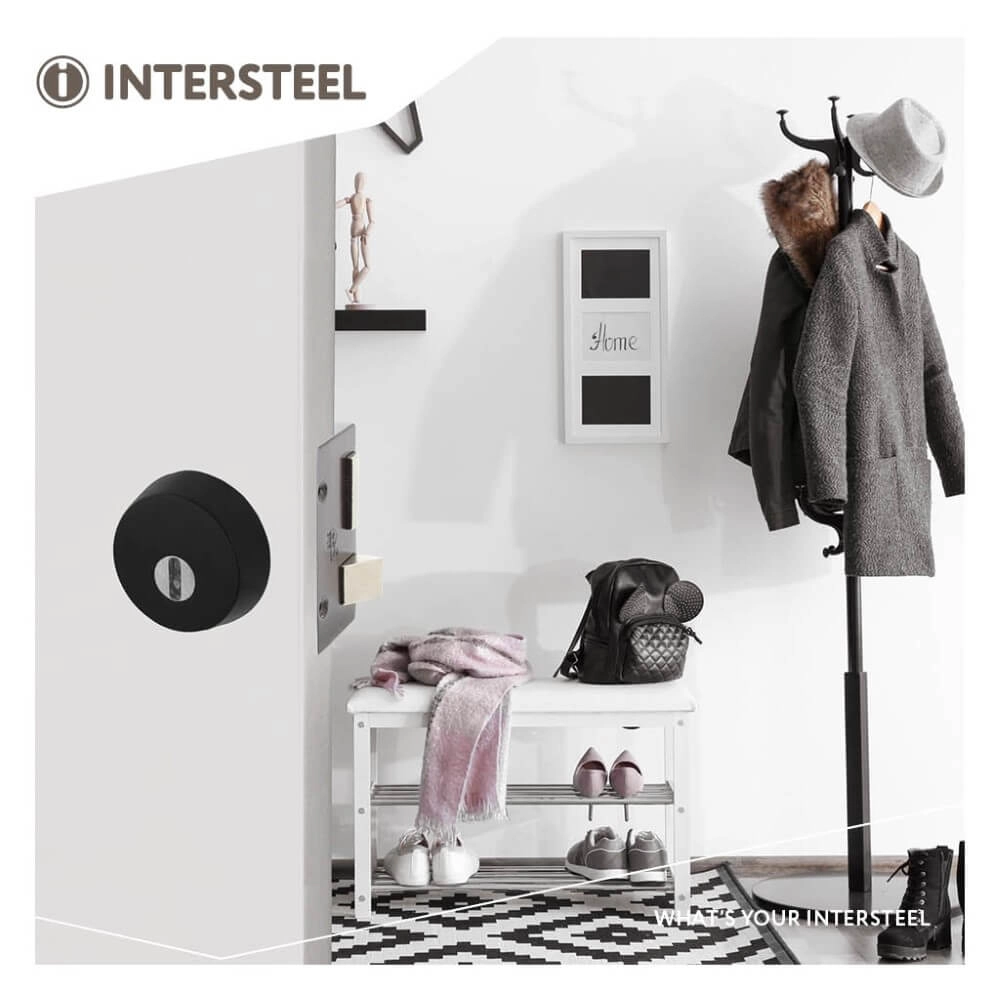 Rosace de sécurité Salus pour verrou de jante avec protection contre la traction du noyau noir Intersteel 8714186506660