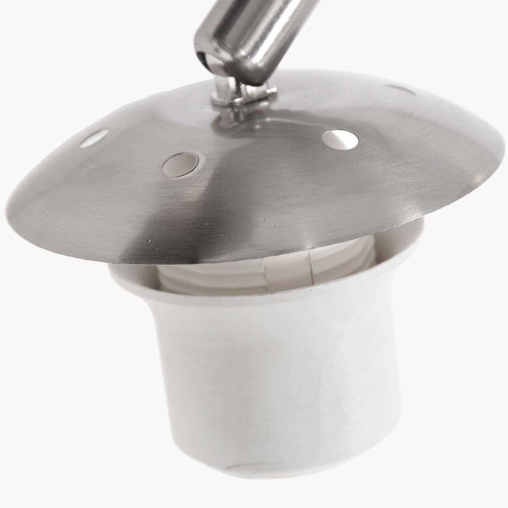 Lampe à arc Vela Lino avec teinte noire Ø60cm Steinhauer 8712746183535