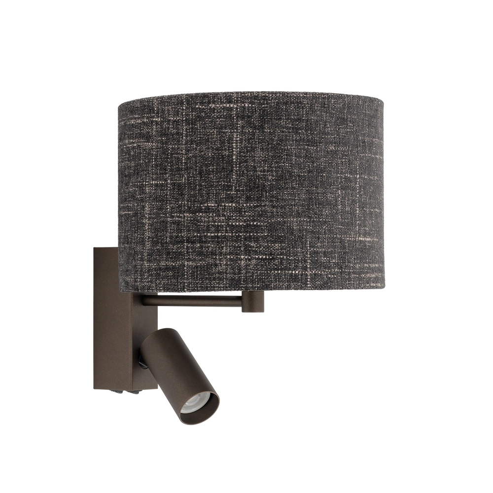 Lampe murale Black Melange Amarela avec abat-jour de lampe