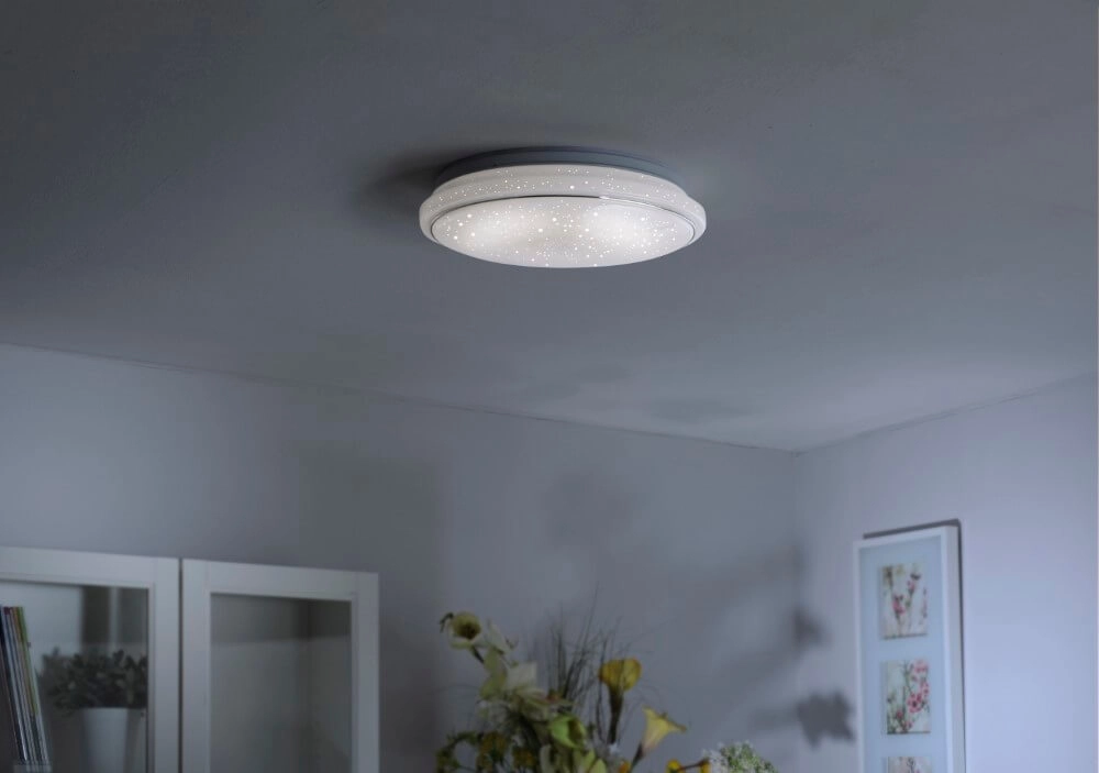 Plafonnier Jupiter 59cm - 3000-5000K effet étoile blanc Just Light 4043689933203