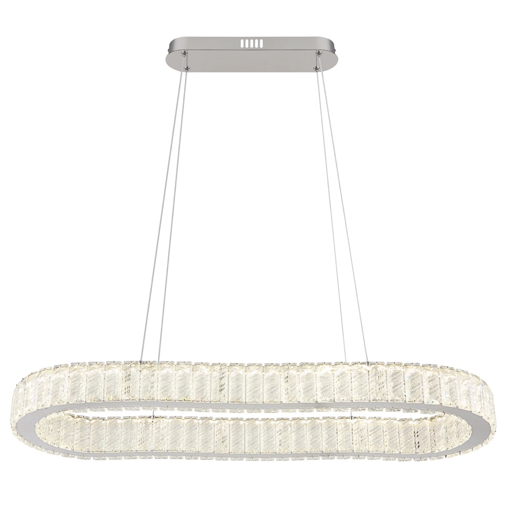 Lampe suspendue ovale Mucky Chrome Globo 9007371445998