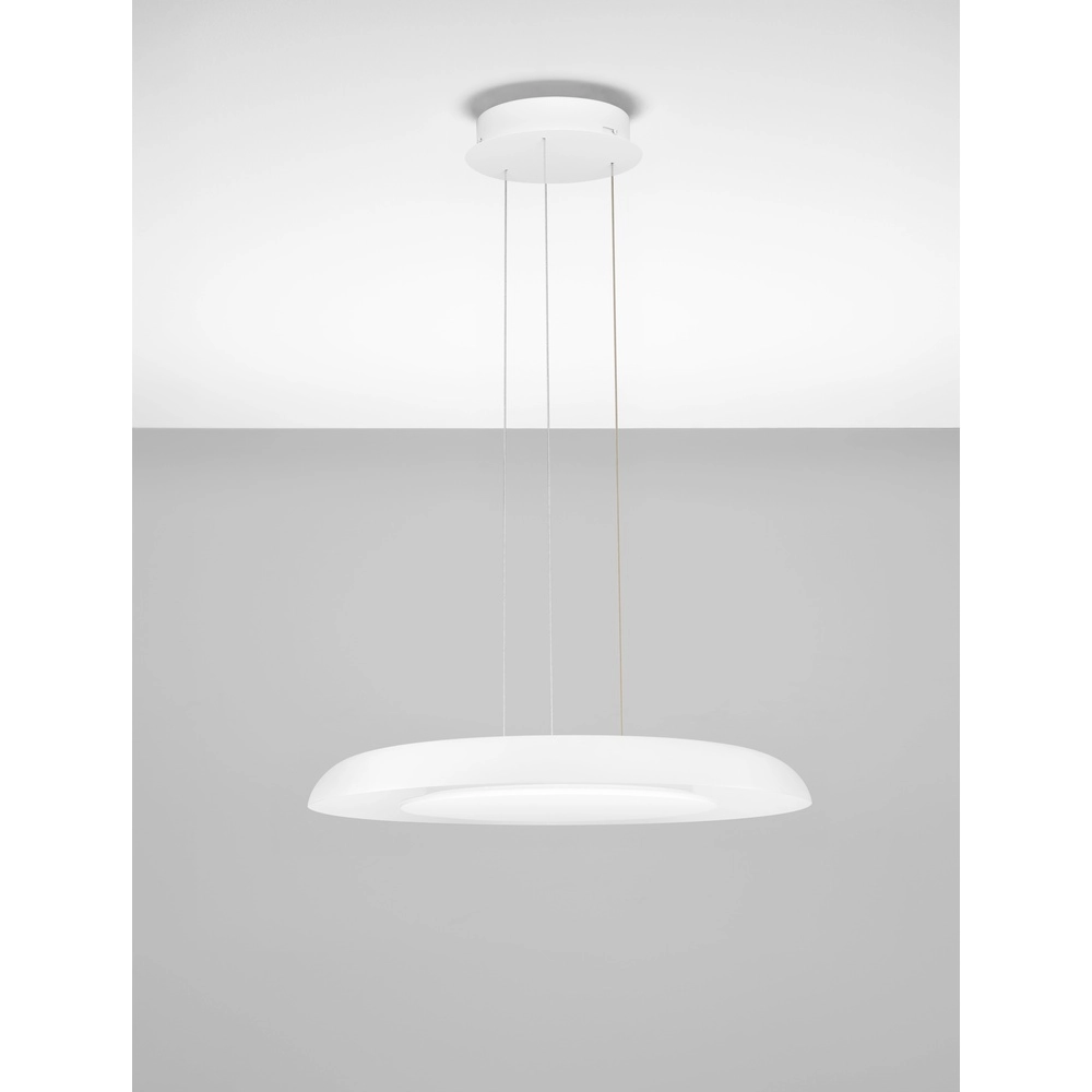 Suspension moderne Epos Ø 60cm blanc Lyora 5212017463241