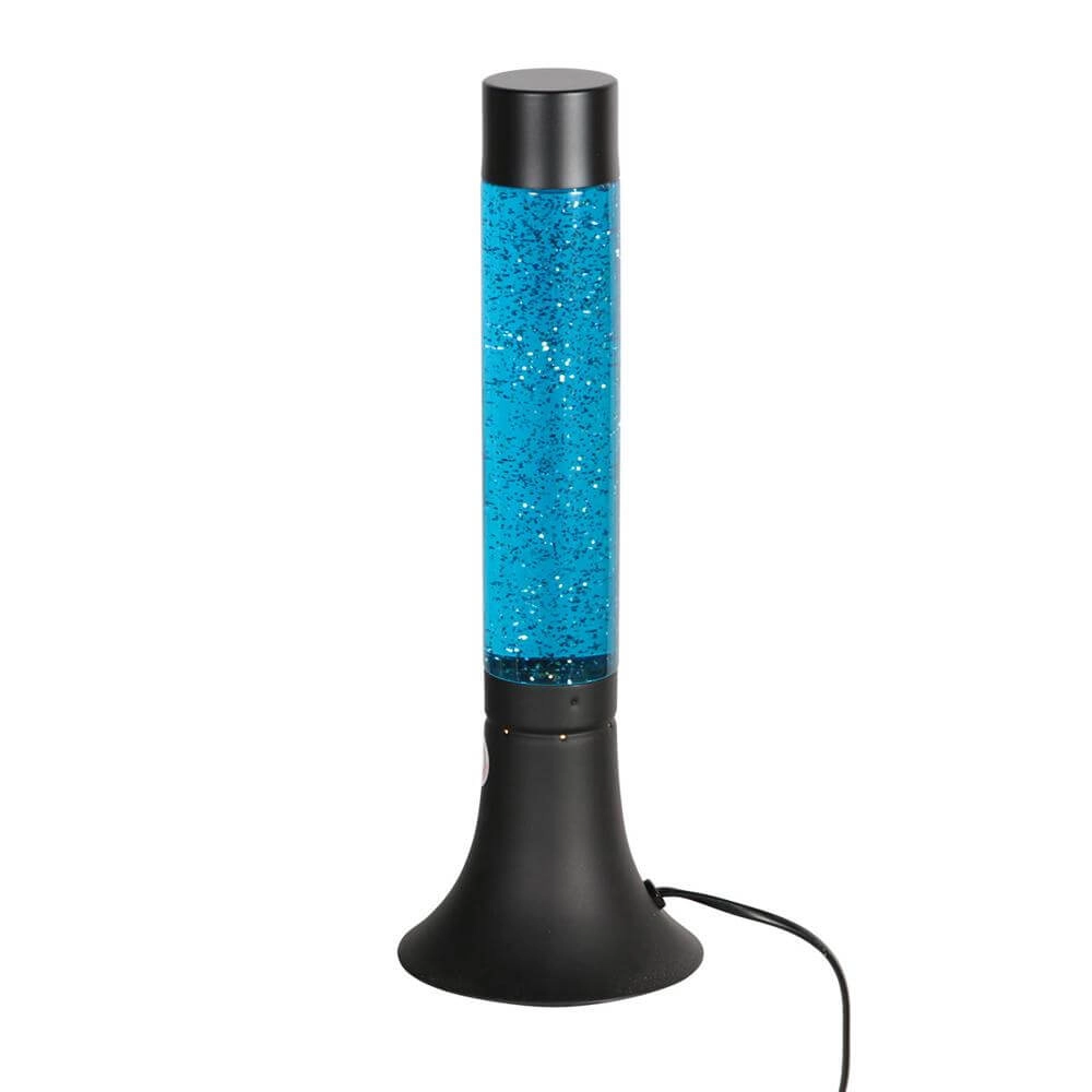 Lampe à lave Volcan noir avec bleu Steinhauer 8712746177671