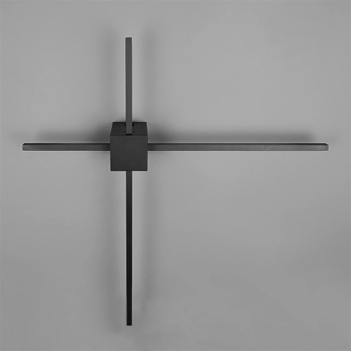 Lampe murale moderne Cassino noir 67,5 cm Trio 4017807683202