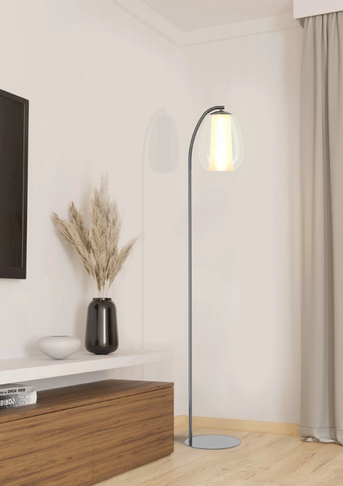 Design floor lamp Menorca grey Stars of Light 9008606360024