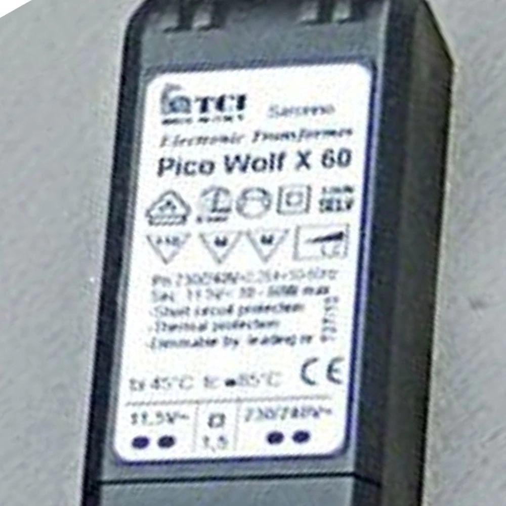 Transformer 12V - 60W noir Authentage 8716803505643