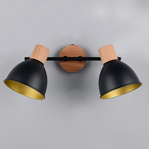 Lampe de plafond Delume Double Noir Trio 4017807672275