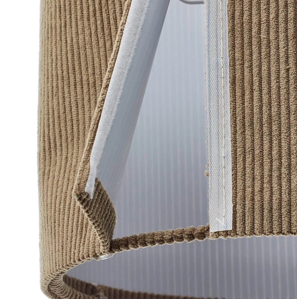 Lampe suspendue 3 lumières Tony crème Ø 35cm Brilliant 4004353446313