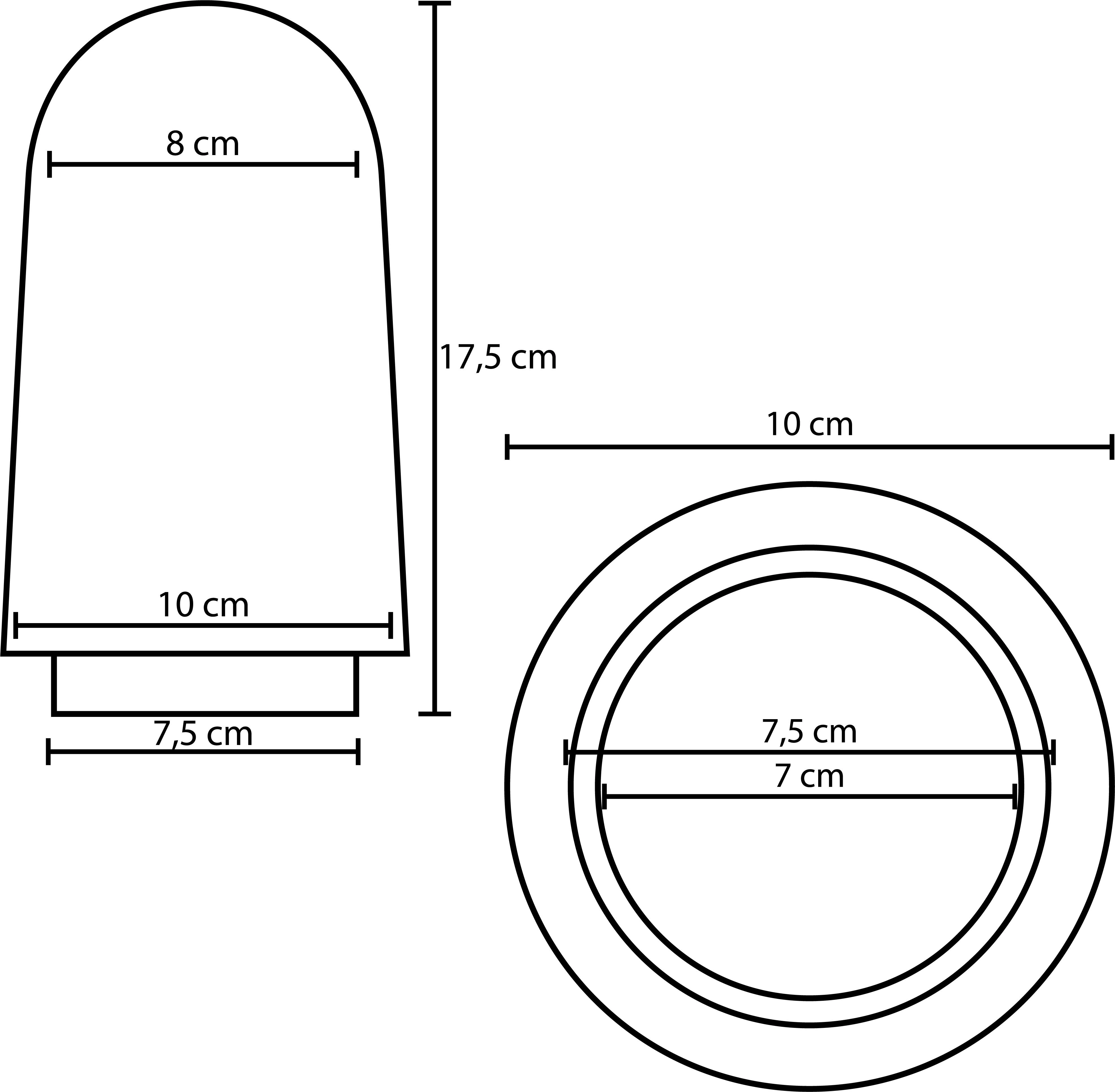 Glass pour la série Konstsmide Vega KonstSmide 7318305560017