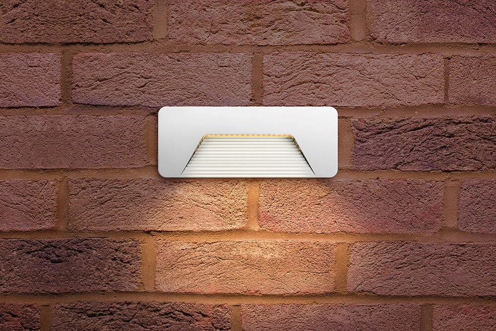 Éclairage de chemin mural Pathlux Brick Blanc Lyora 5055788232865