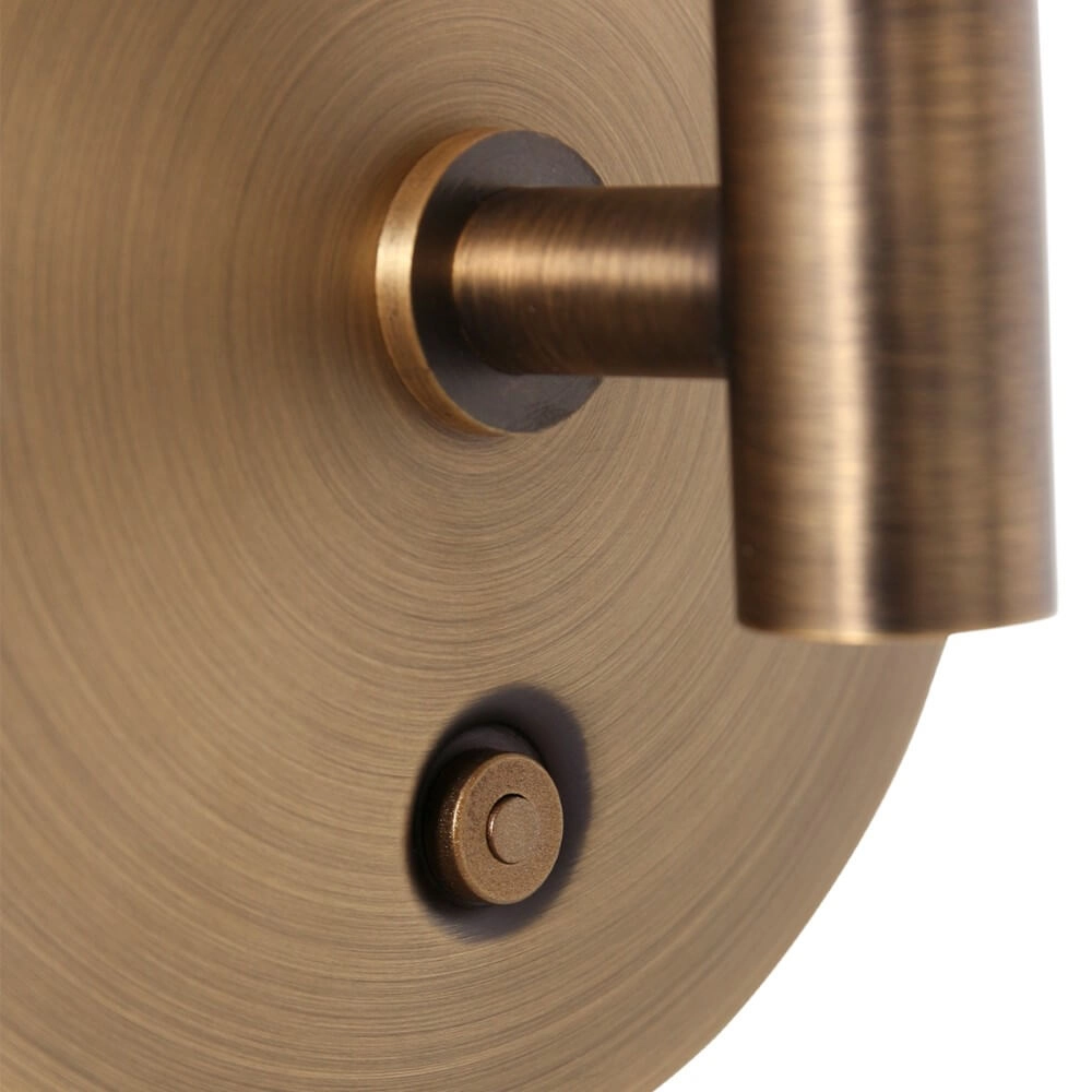 Lampe de lecture Zodiac LED laiton Steinhauer 8712746127355