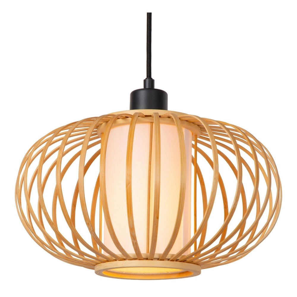 Lampe suspendue Thuline Aspect bois à 3 lumières Lucide 5411212051806