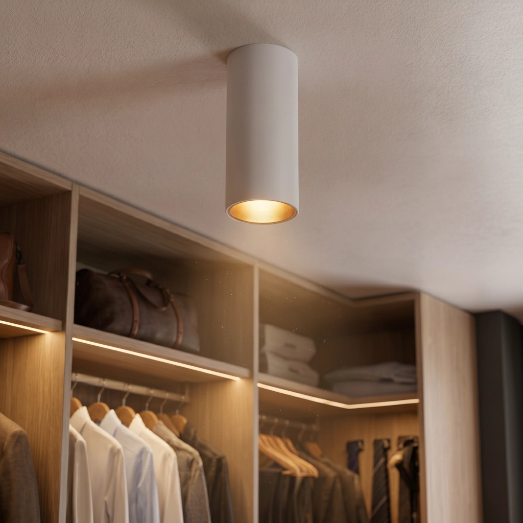 Spot de plafond Mor blanc