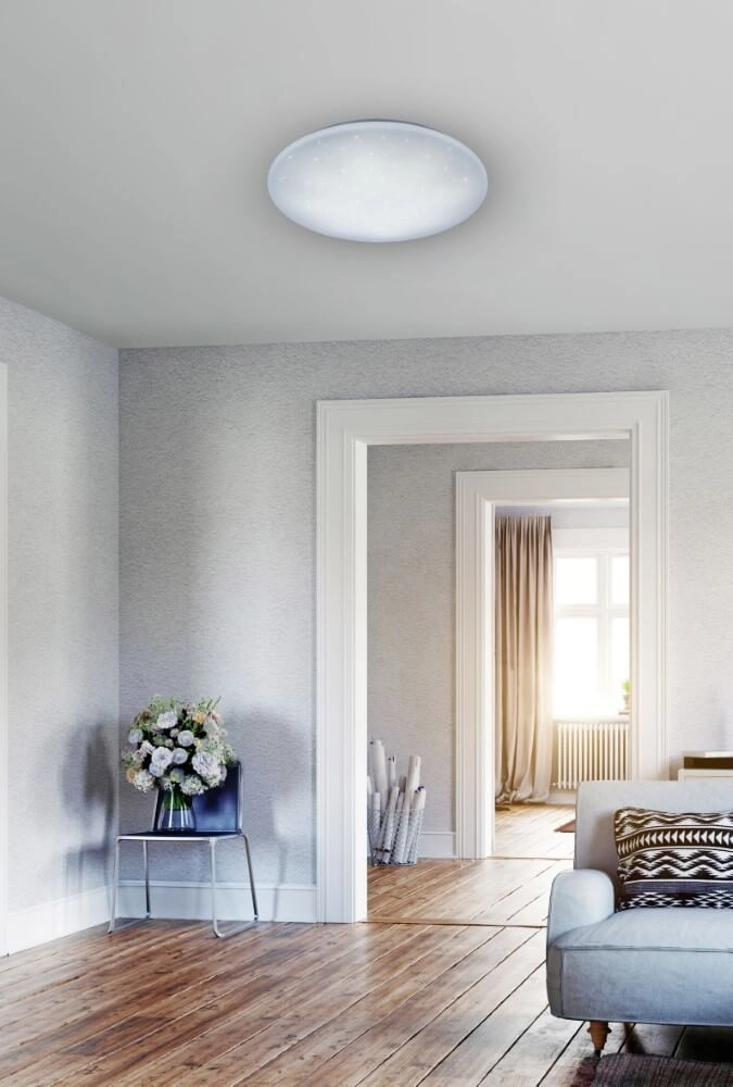 Lampe de plafond Lukida avec effet étoile Trio 4017807434064