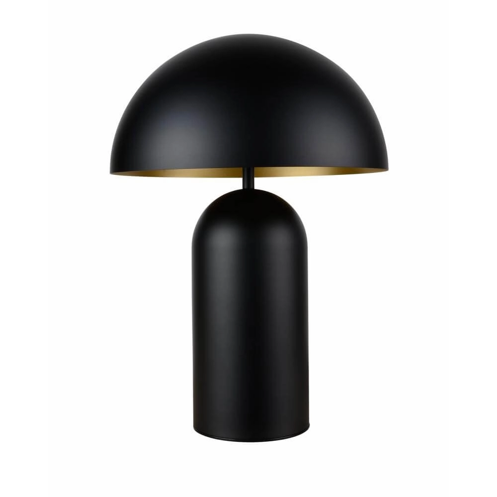 Lampe de table Best Ø 35cm noir avec or
