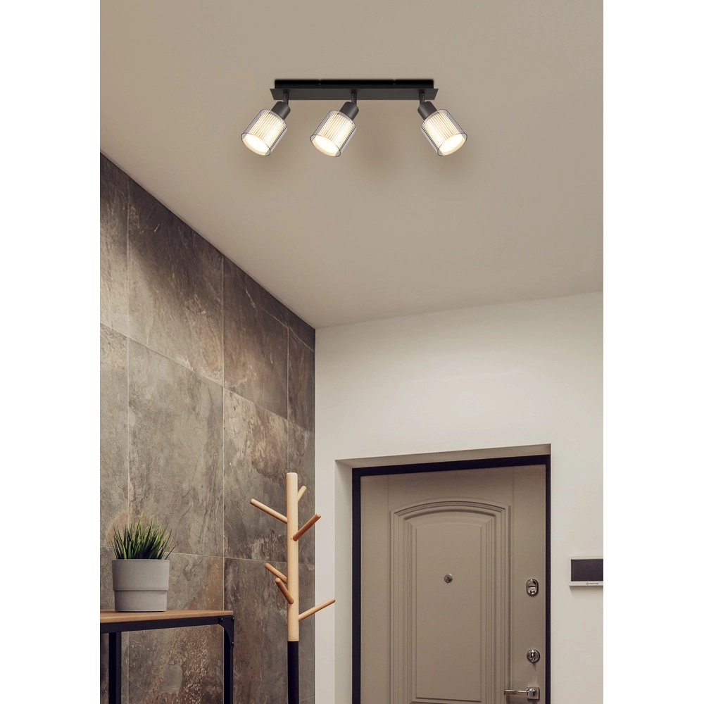 Lampe de plafond à design Villegas Trois pistolets légers Globo 9007371575947