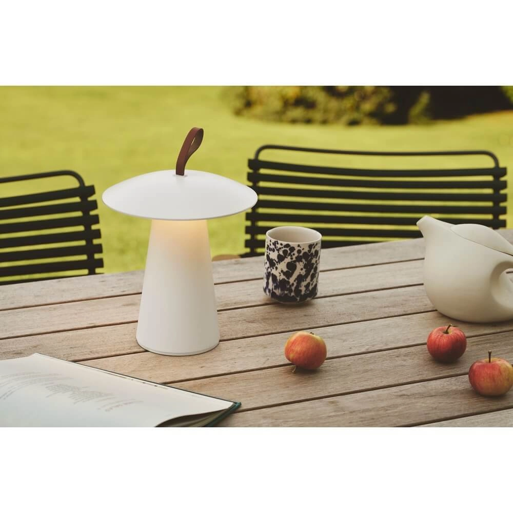 Lampe de table design Ara To-Go Blanc rechargeable Nordlux 5704924016912