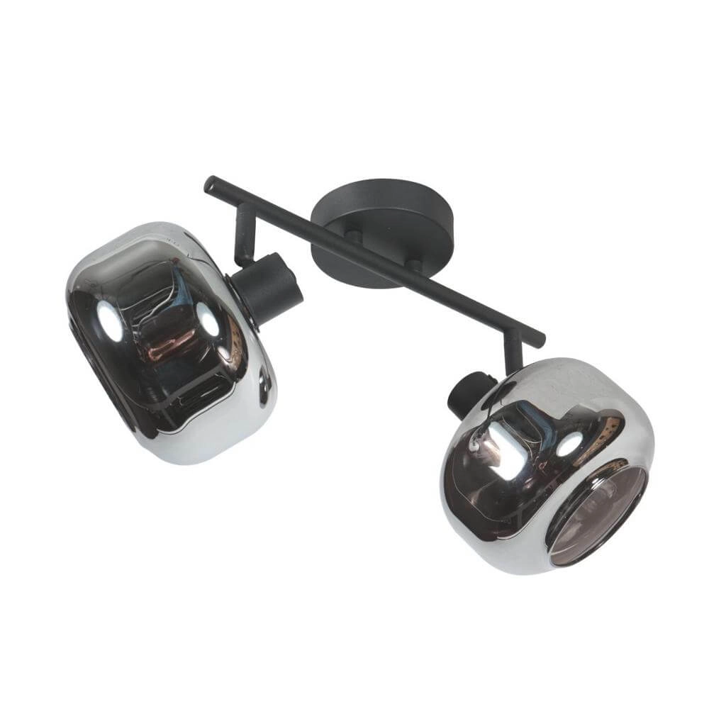 Plafonnier noir Tenebris double Steinhauer 8712746178104