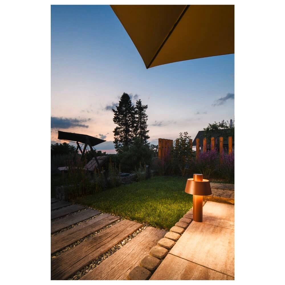 Lampe champignon Photoni 45 rouille - 45cm SLV 4024163280983