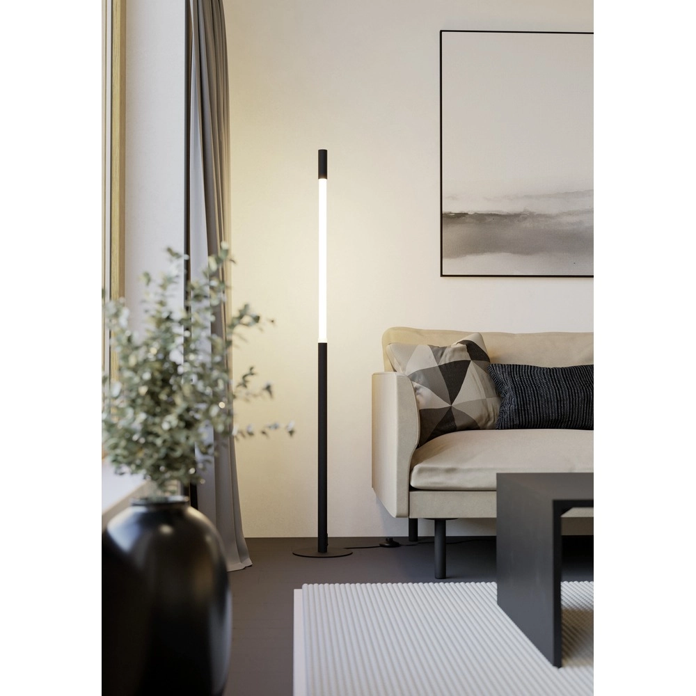 Lampe de pied élégante Parabita noir et blanc Eglo 9008606392414