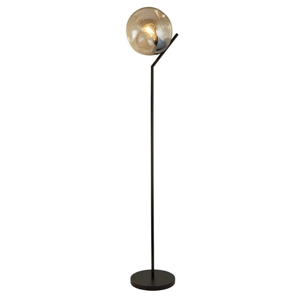 Lampadaire Punch noir Searchlight 5053423251356