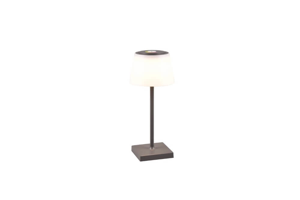 Lampe de table rechargeable Sanchez anthracite Trio 4017807570595