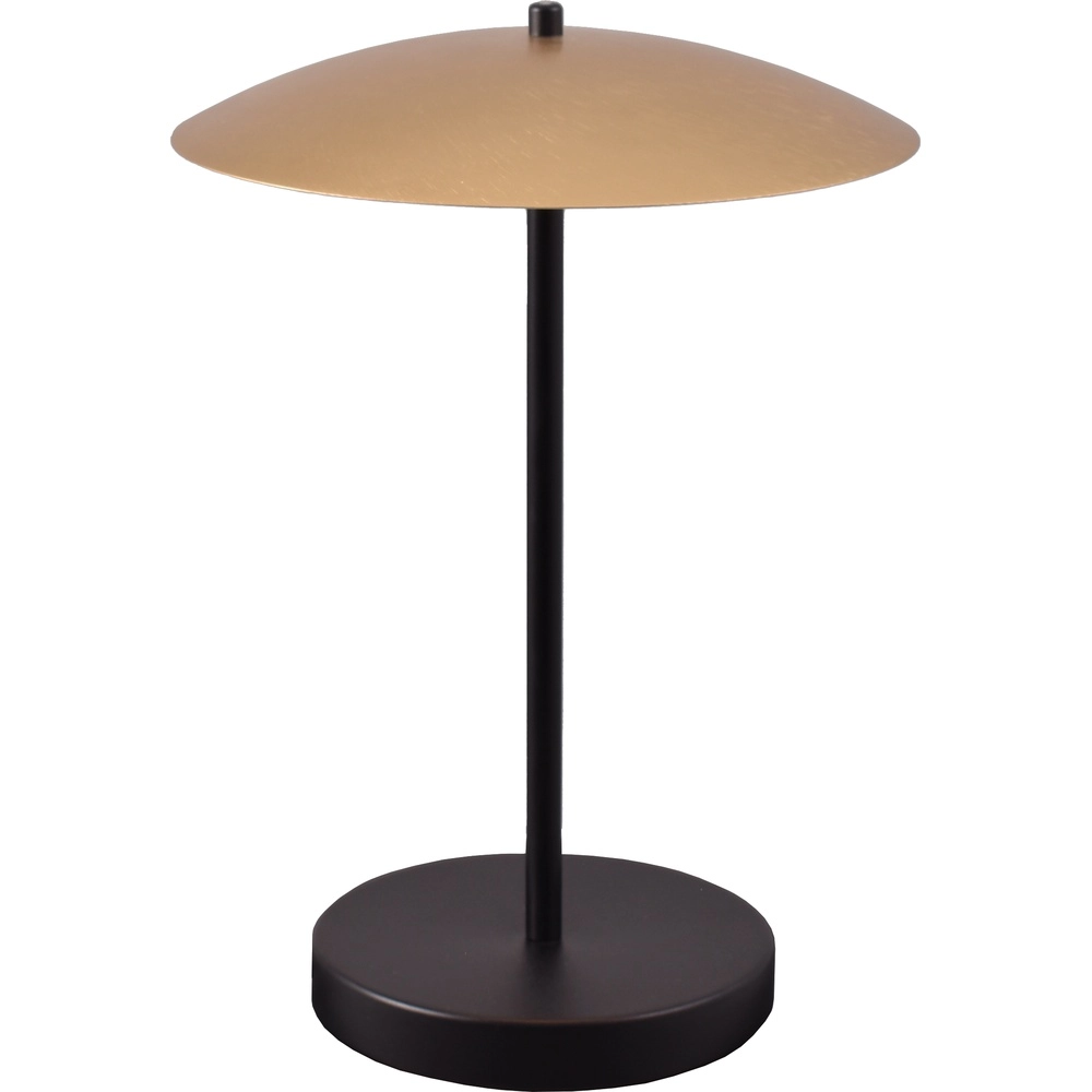 Lampe de table Scala noir avec or Ø 25cm